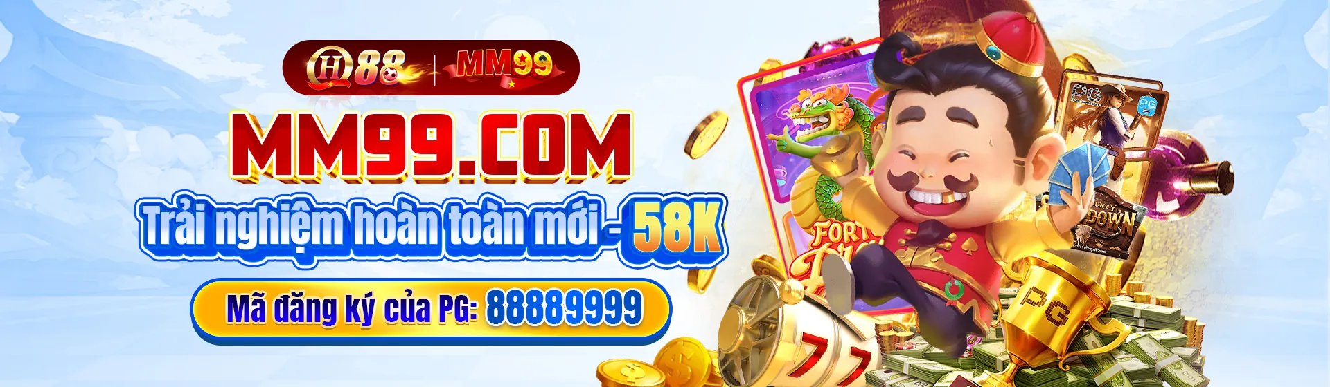 Banner kêu gọi hành động đăng ký bong 8899